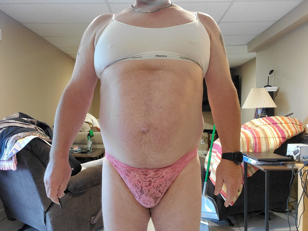 Me with borrowed panties #29