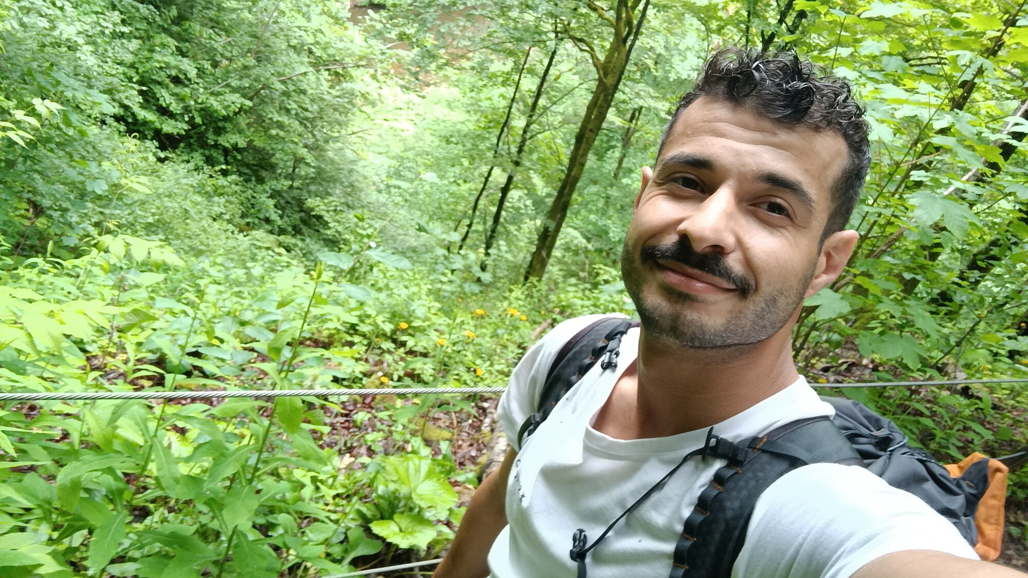 Me in the forest