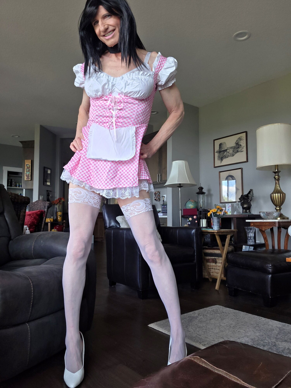 Gingham dress #19