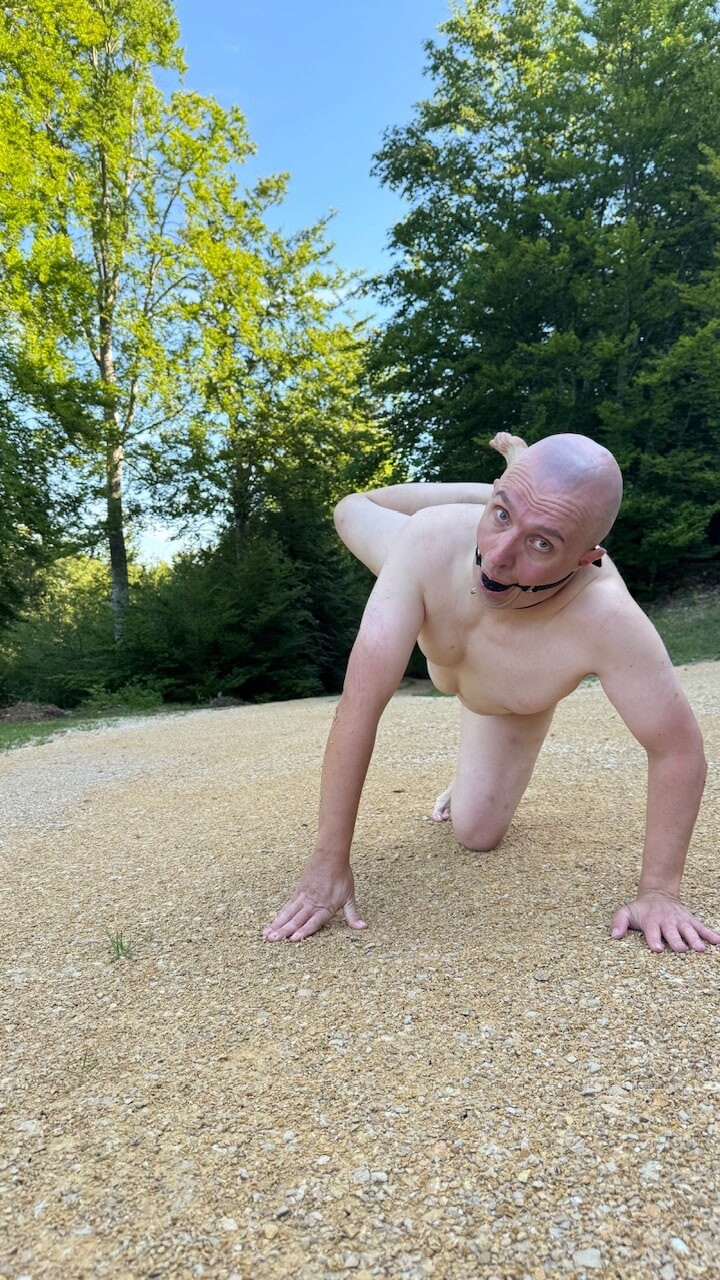Christoph Straubinger  naked in dust - pathetic dog #47