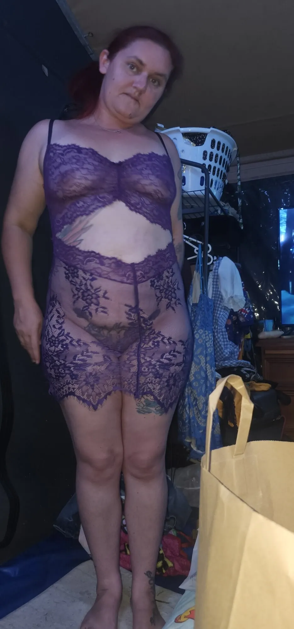 Lingerie try on #4