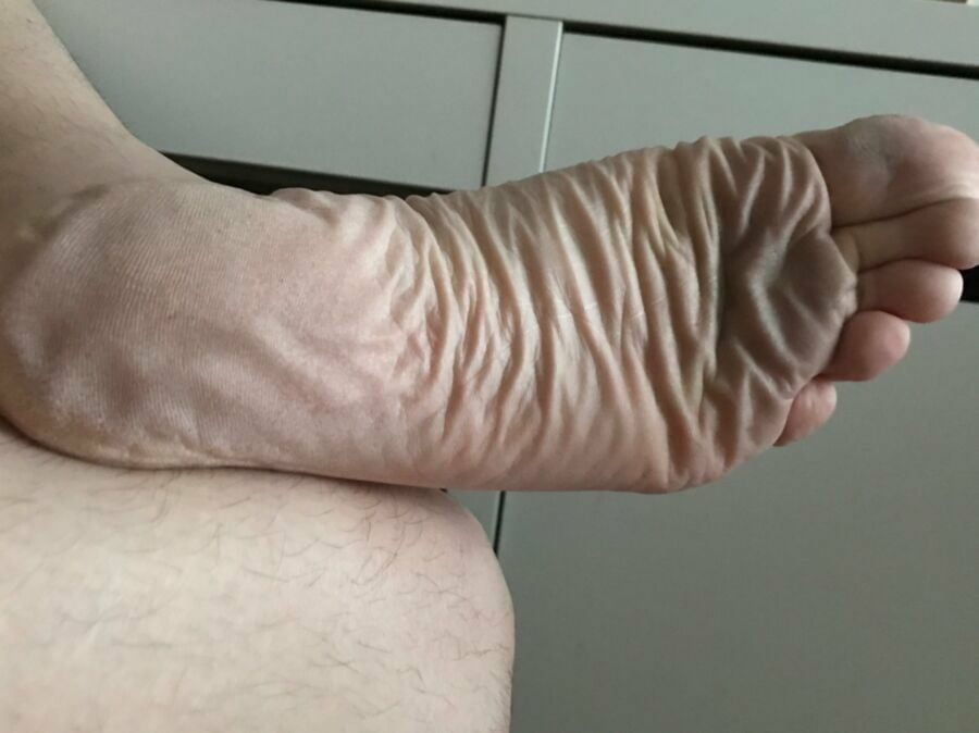 My sexy wrinkled and a little dirty soles #8