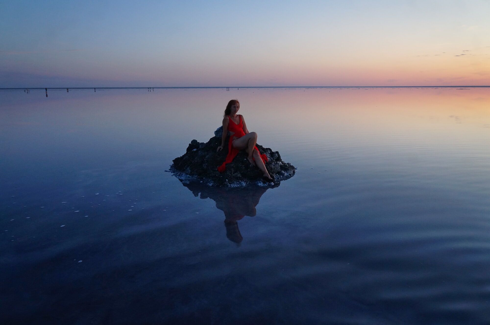 On the salt of the surface during sunset #16