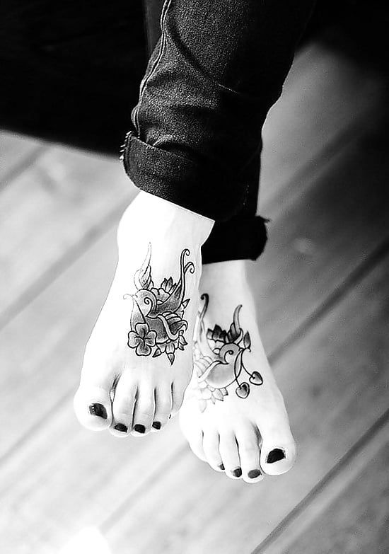 Vote What Tattoo For My Feet  #16