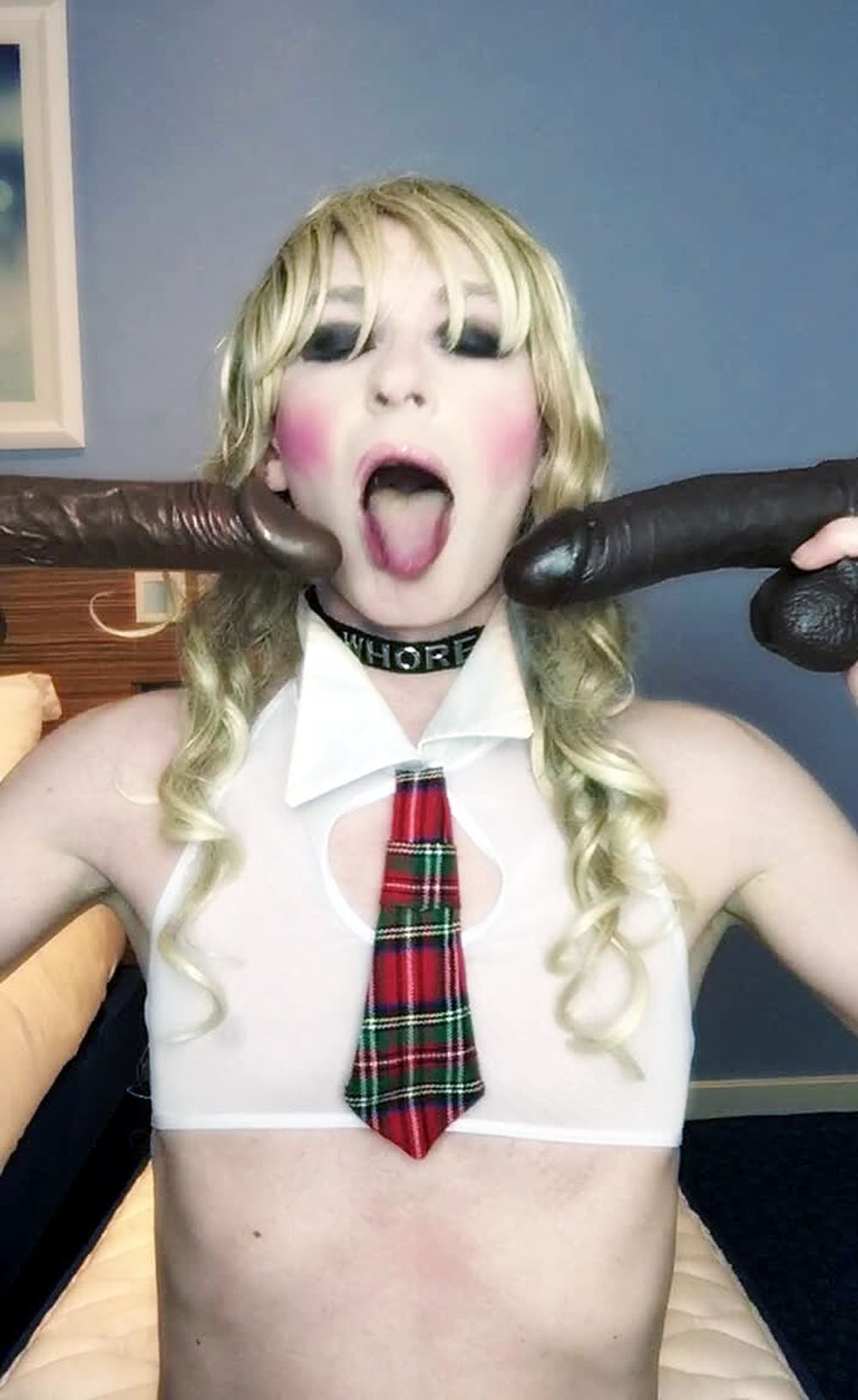 Sissy Sandra Sucks BBC (fantasy) #4