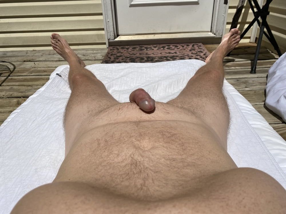 Uncut Dick on the Deck #16
