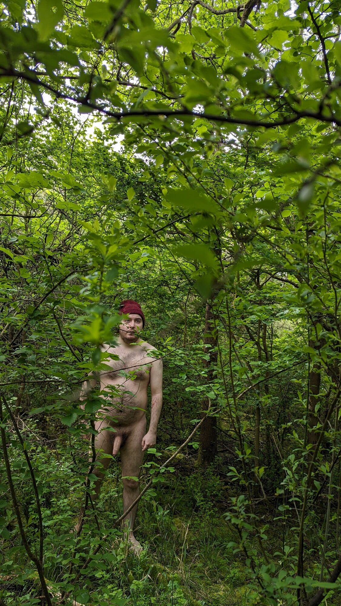 Wanking in the woods #9