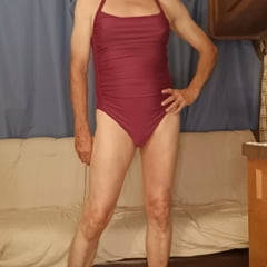 Sissy Anne Dru Brown Modelling Her New Swimsuit
