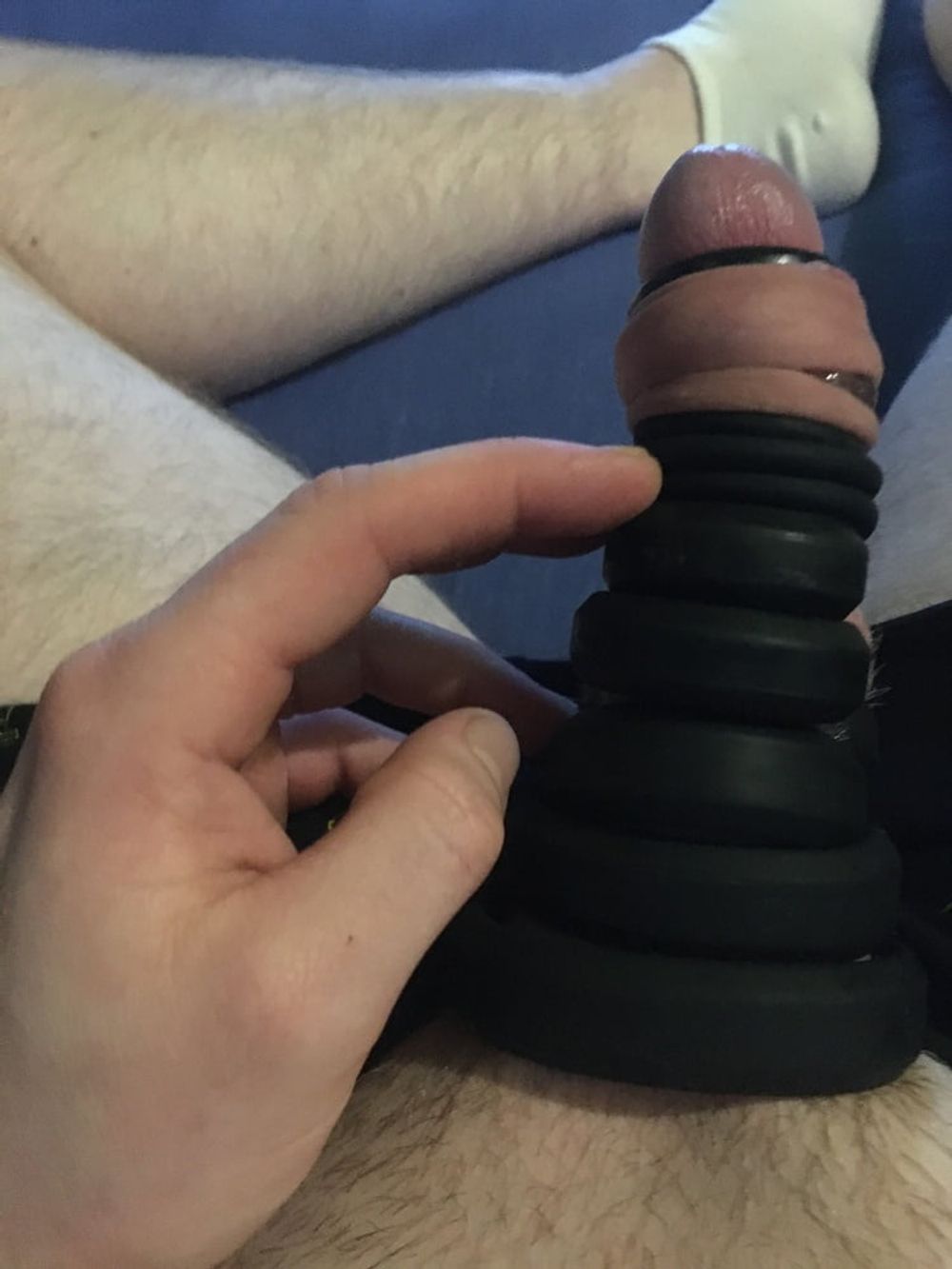 Cock And Balls Cockring Play #25