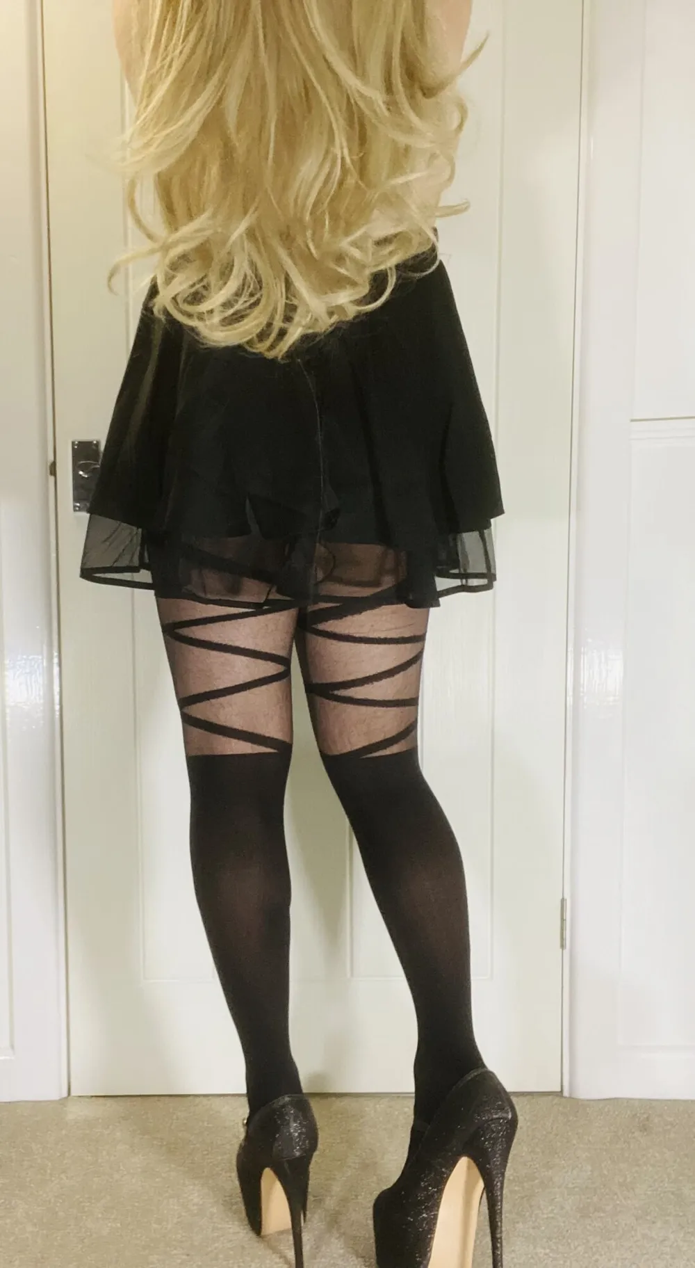 Jenna’s gurl cock and high heels  #2