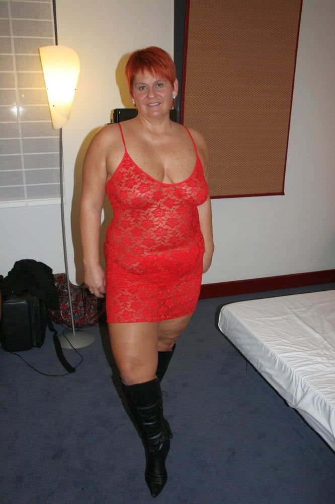 Posing in Red Part 3... #21