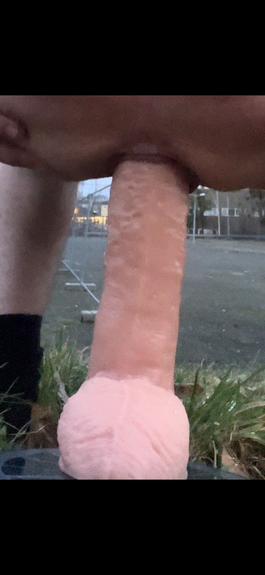 Solo public anal toys 🔥 #4