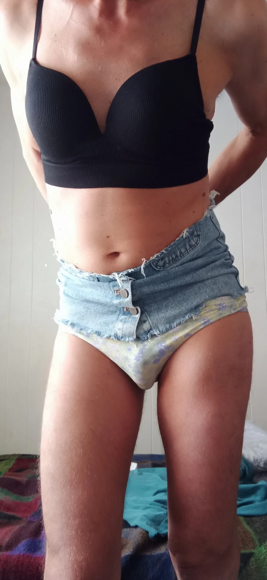 New Denim Skirt for Canadian Trans Lady. #5