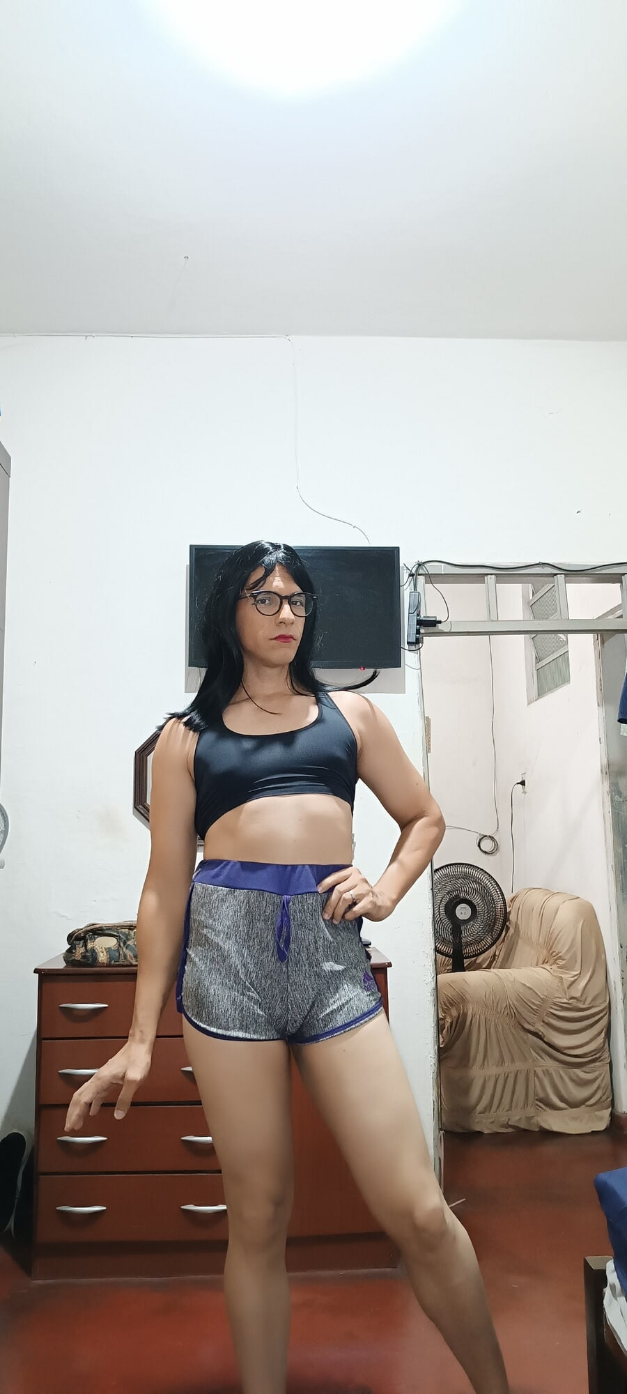 Sakura Nakamura Shorts jeans  And Shorts Gym  #60
