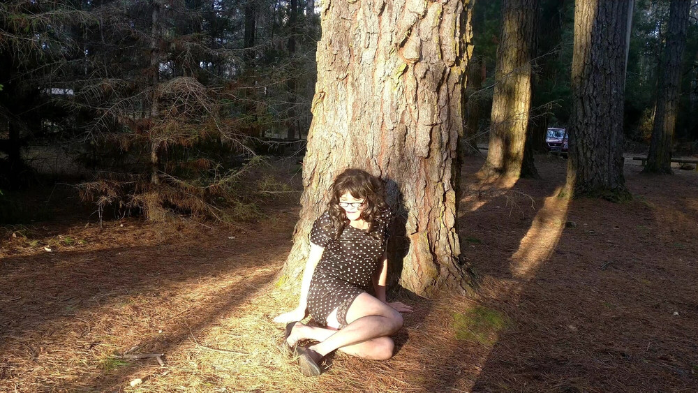 Crossdress Roadtrip - Pine Forest #5