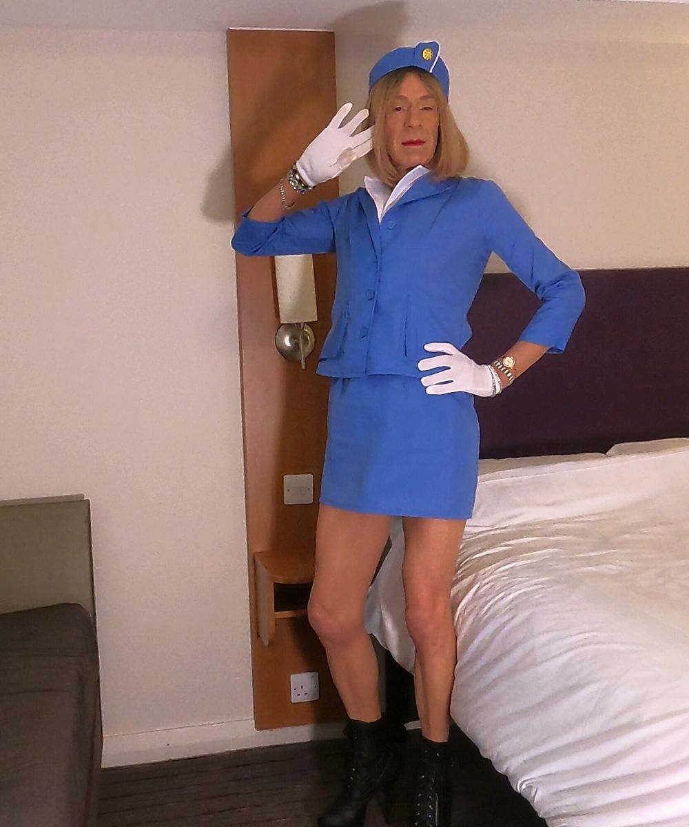 159 Alessia Travestita - Air Hostess #37