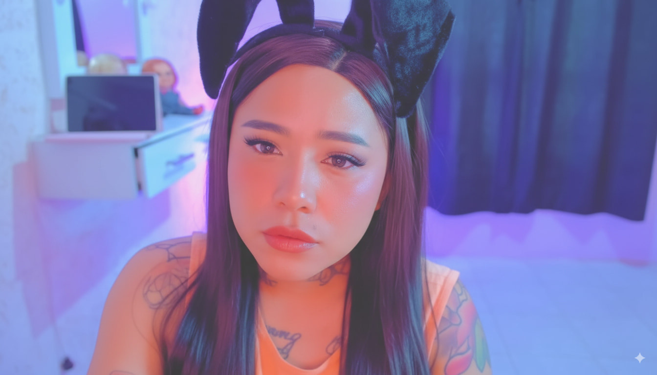 AI kim close up looks