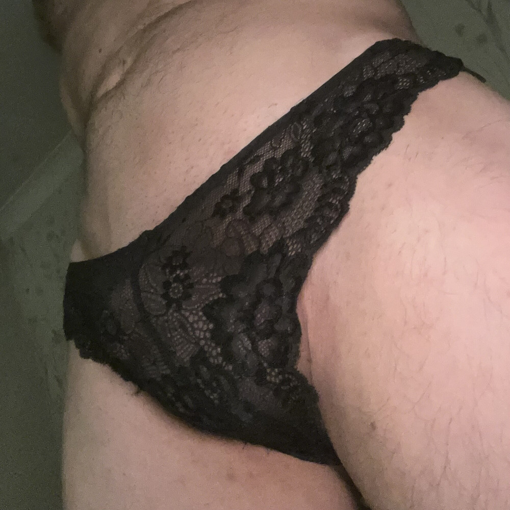 Hard cock in more lingerie  #35