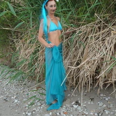 turquoise outfil