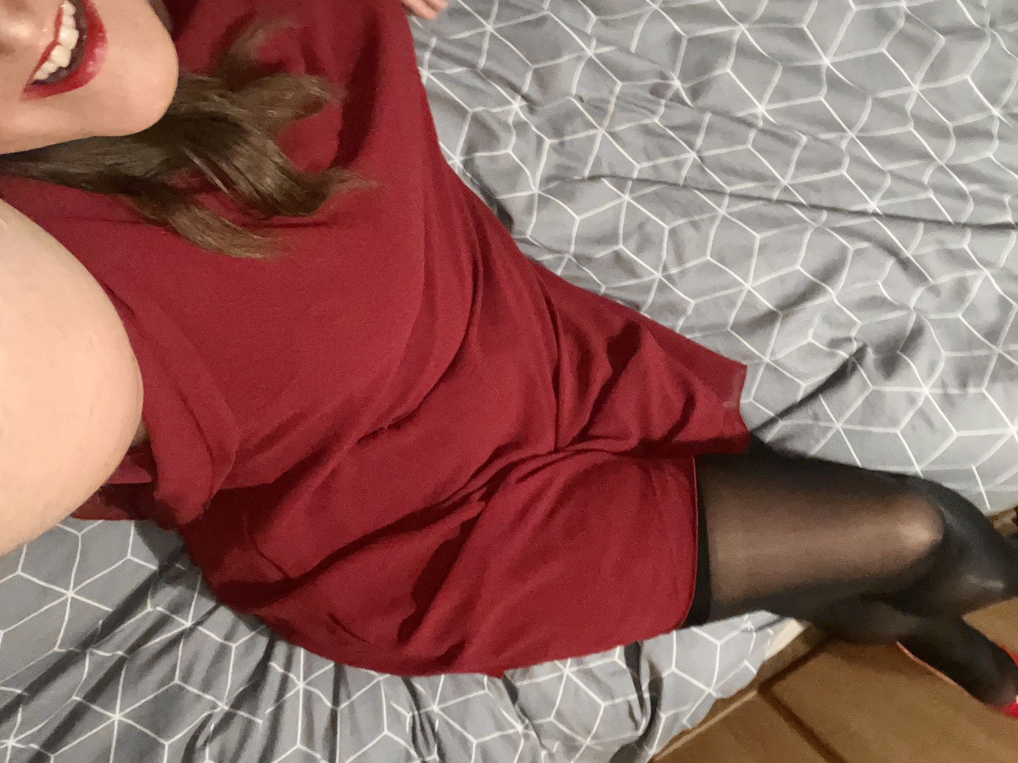 Red dress #40