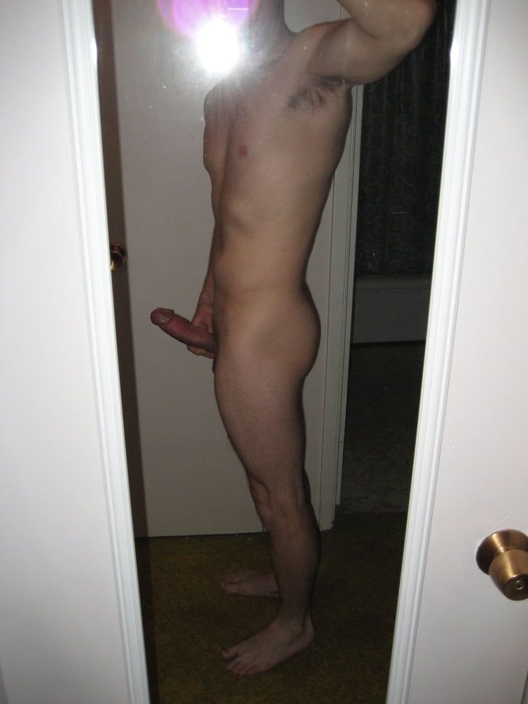 Nude selfies when I was 26, my BIG hard cock #5