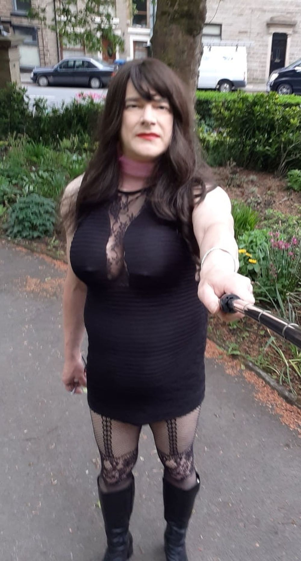 crossdressed on the street #8