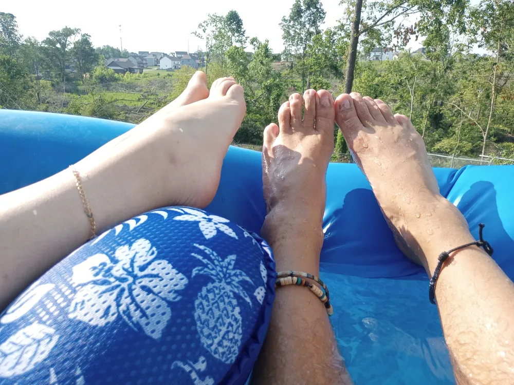 Pool Footsie #4