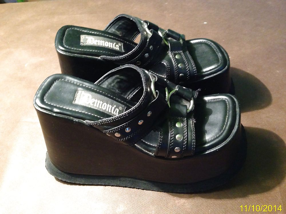 Demonia Platform Sandals #4