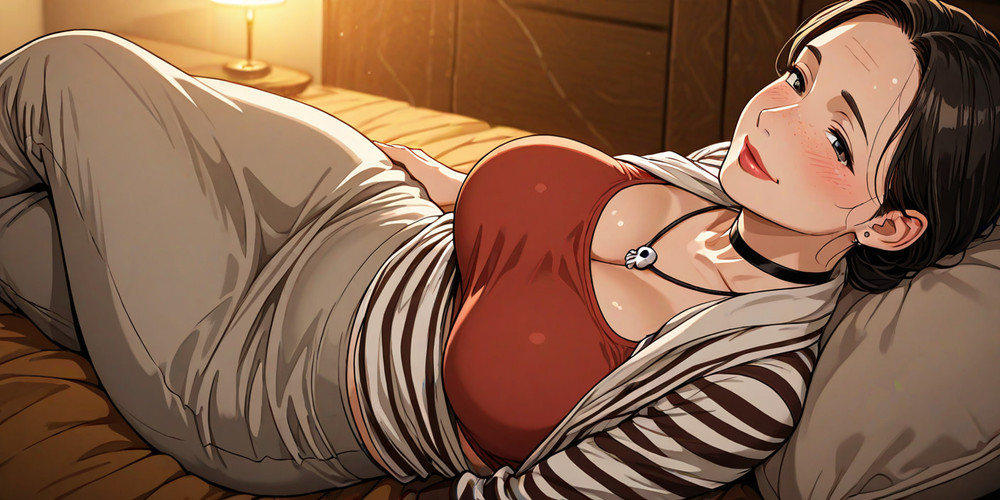 A Teasing AI Generated Brunette #10