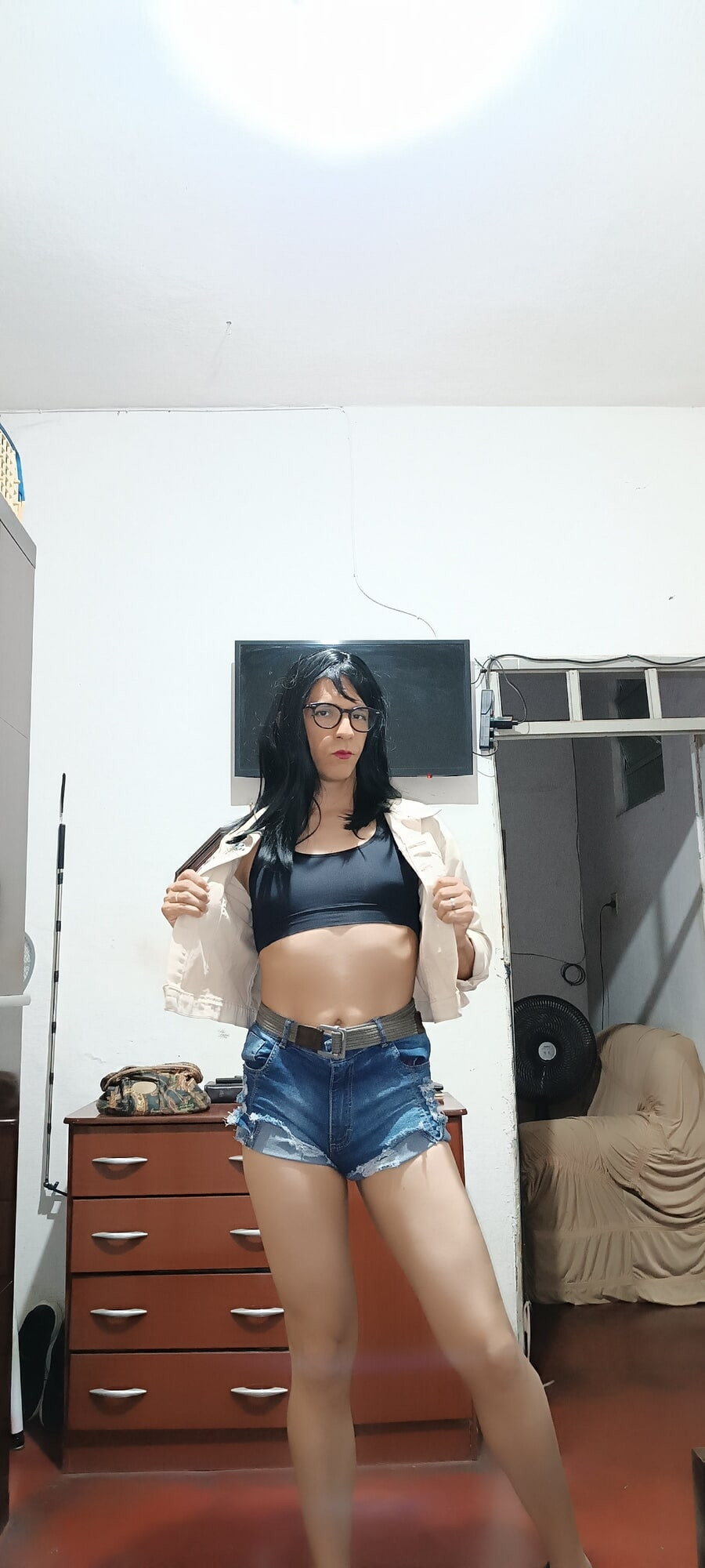 Sakura Nakamura Shorts jeans  And Shorts Gym  #13