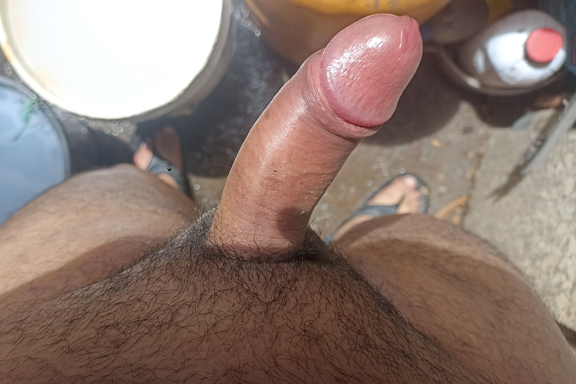 My penis beautiful and hairy but very erect - 02 #22