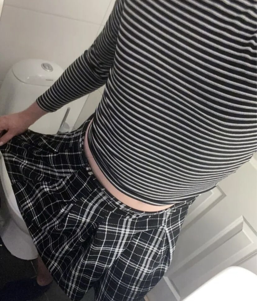 Having fun in my skirt #18