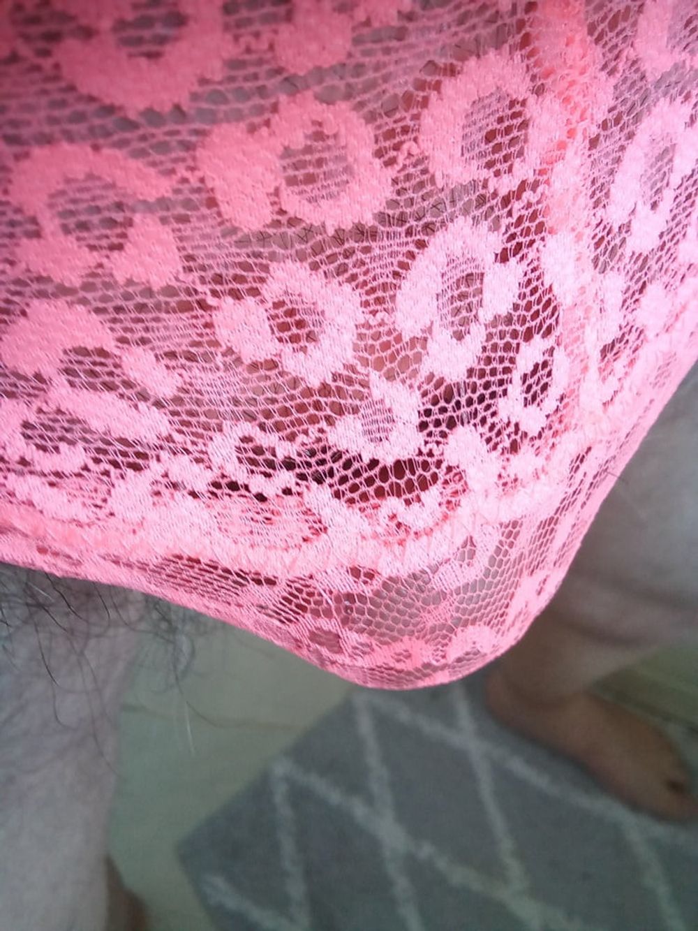 Peach Lacey panties #17