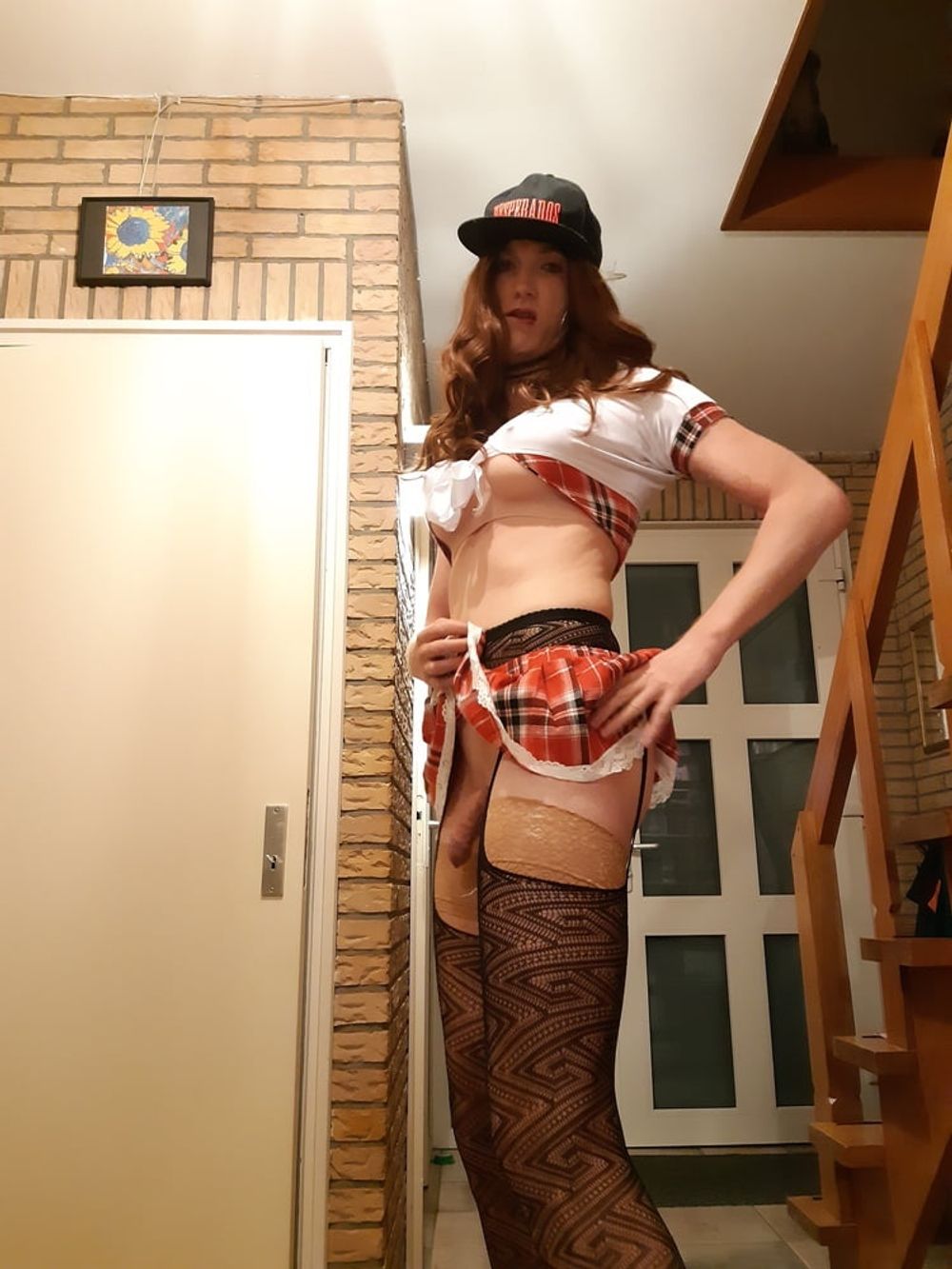 Slutty schoolgirl sissy #3