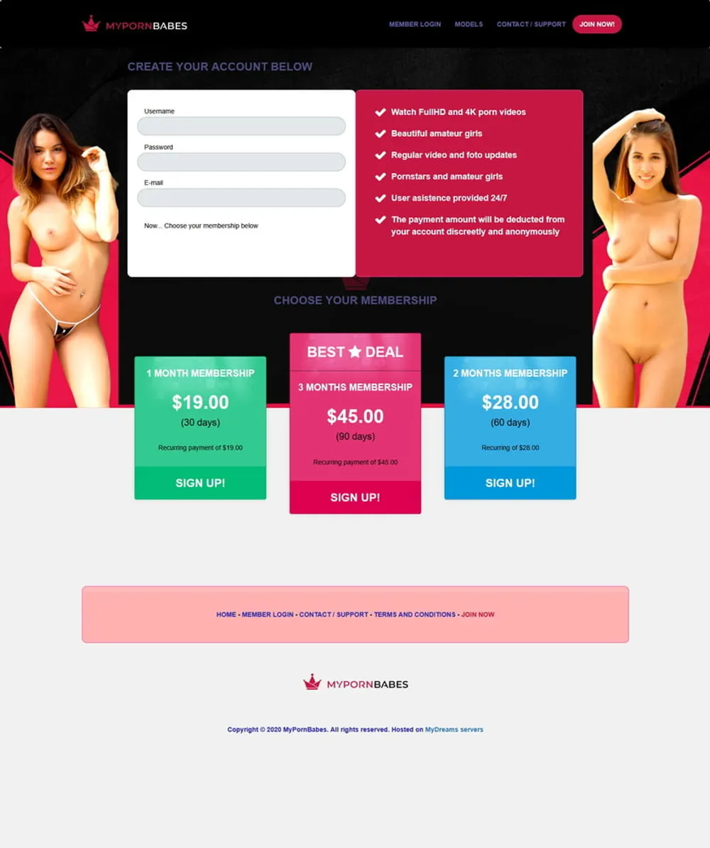 Easy porn tube system - Personal website #2