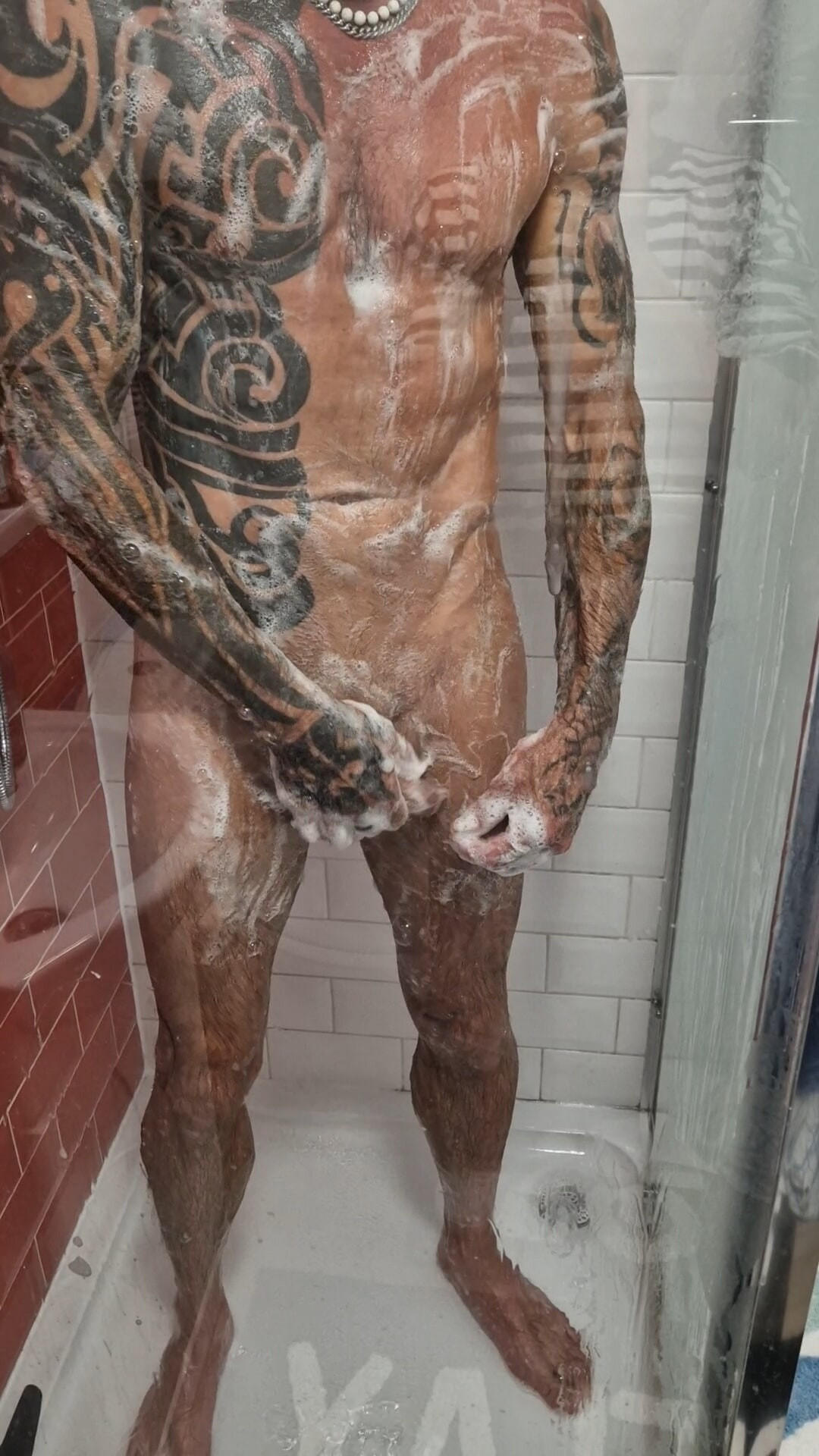 Dirty boy needs a wash