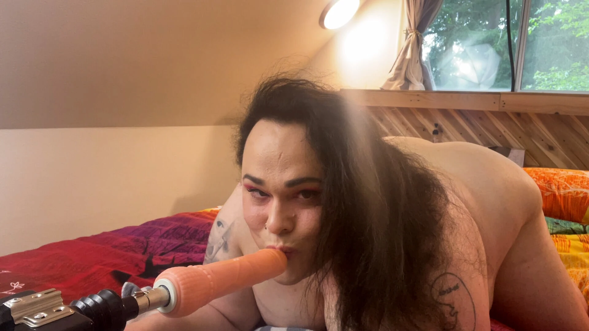 Stills from "Fuck the Shit Out of a Chunky Trans Babe"