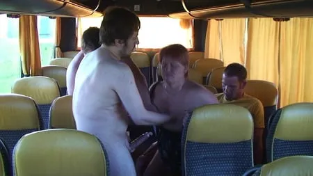 gangbang in the bus         