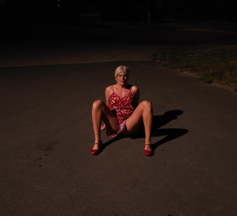 Sissy slut in streets 2 #38