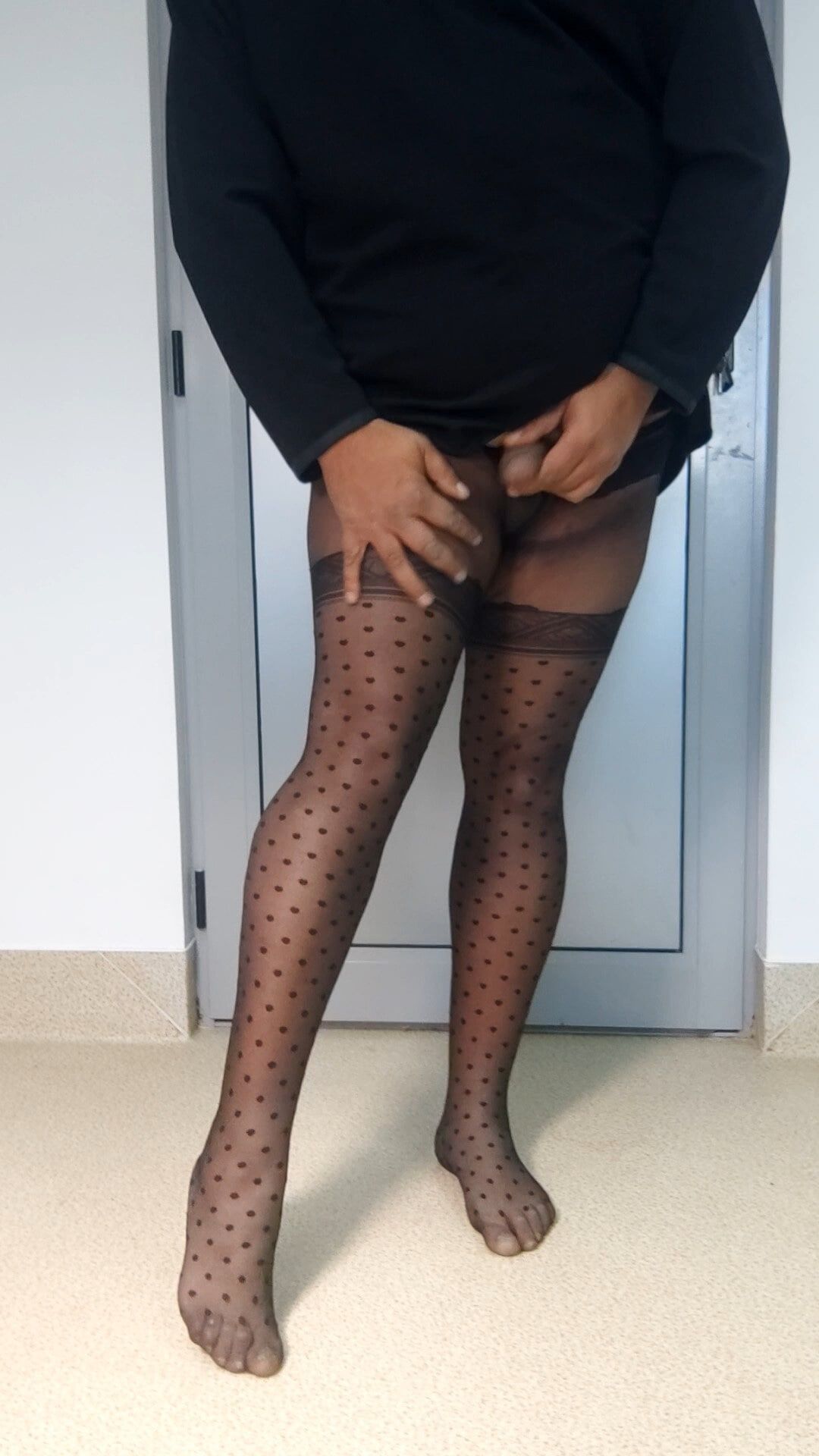 Black stockings pantyhose #11
