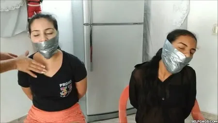 these girls wanted to be strongly gagged by milf selfgags         