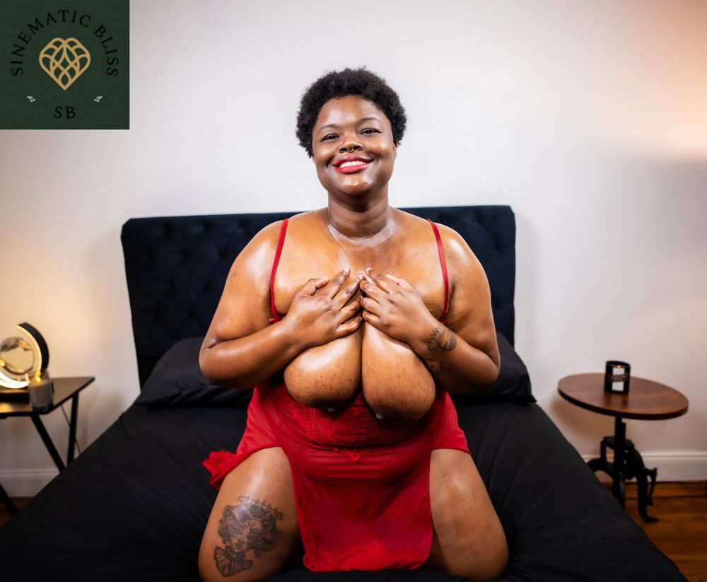 New Ebony BBW Model Poses Nude PT3