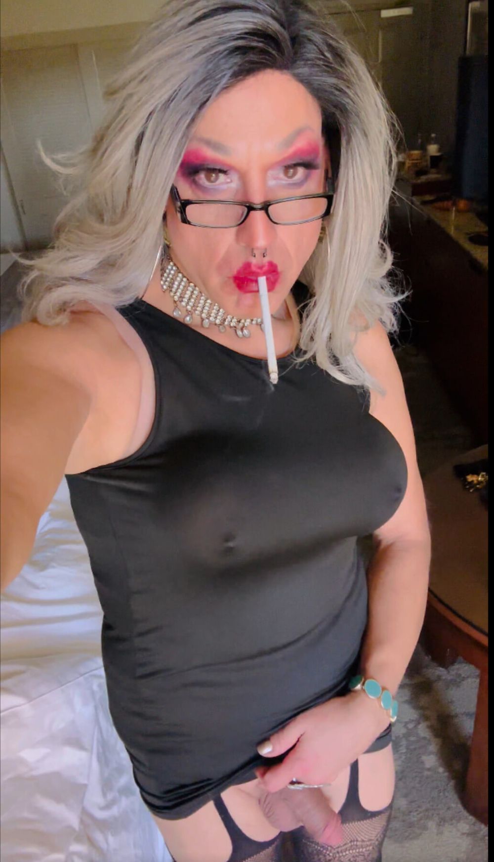 Mature Smoking Fetish Marilyn  #56