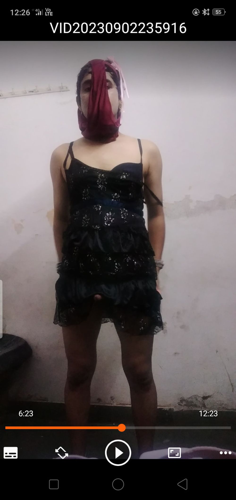 watch me sexy black dress all ready to take a cock . #35