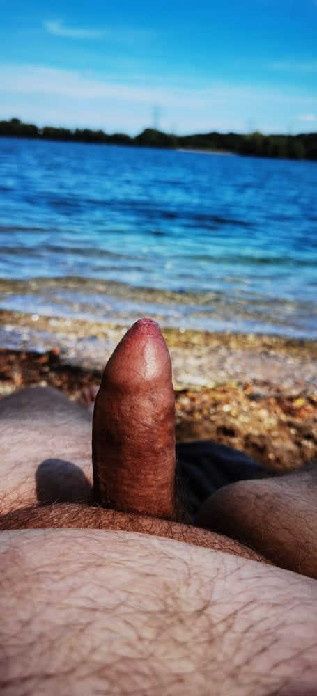 boner at beach #7