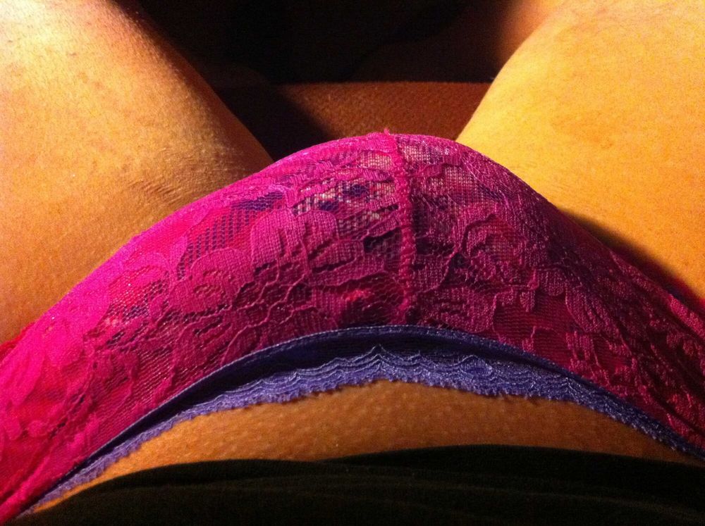 horny sissy danipig hard in panties #7