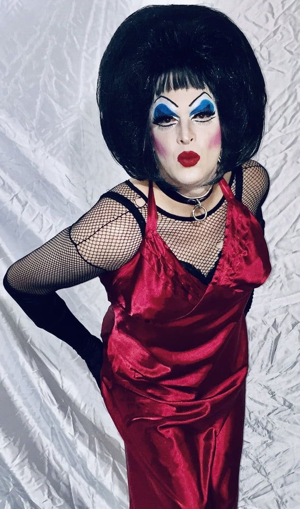 Heavy Makeup SlutDebra in Red! #22