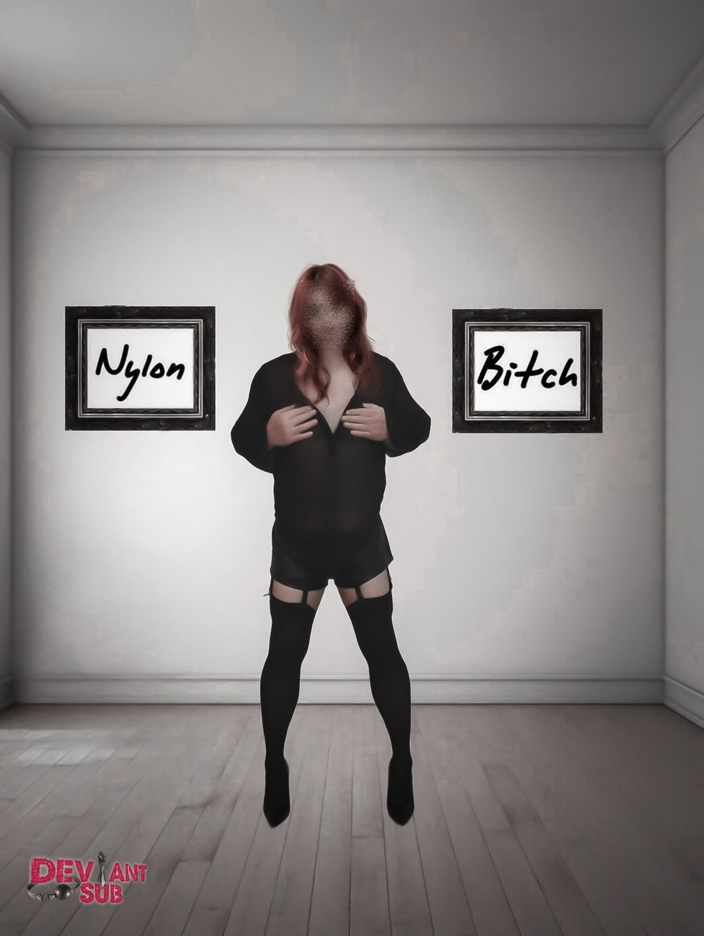 Nylon Leather Bitch 