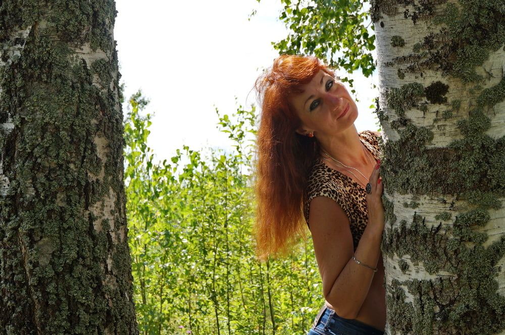 Red Hair and Birch #27