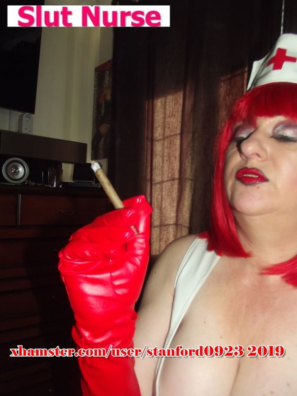 SMOKING SLUT NURSE  #10